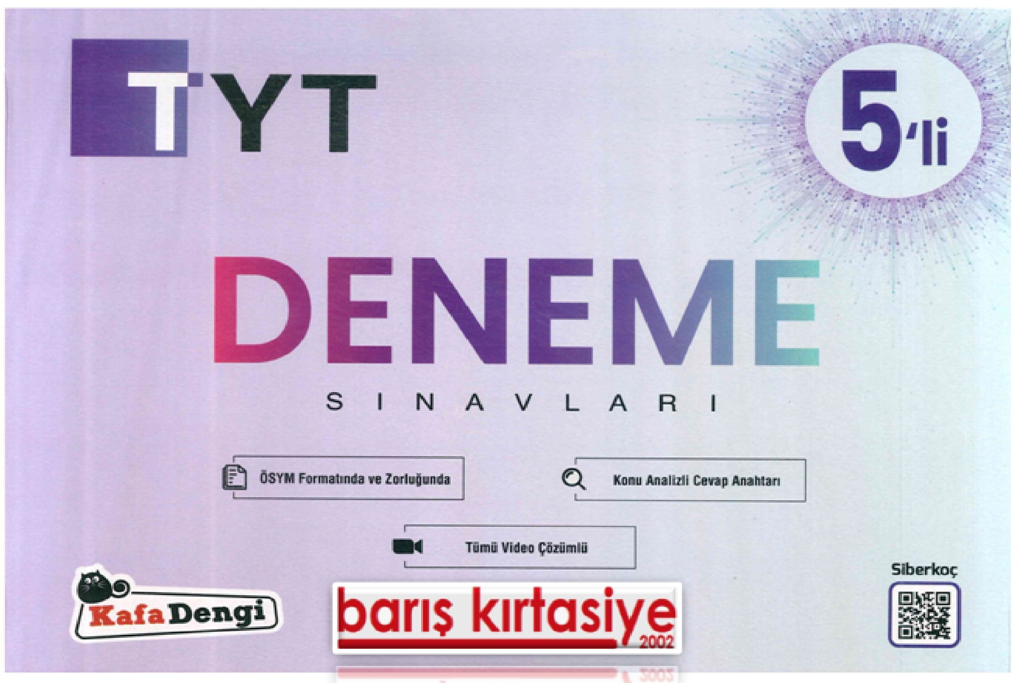 TYT 5li Deneme Sınavı Kafadengi Yayınları