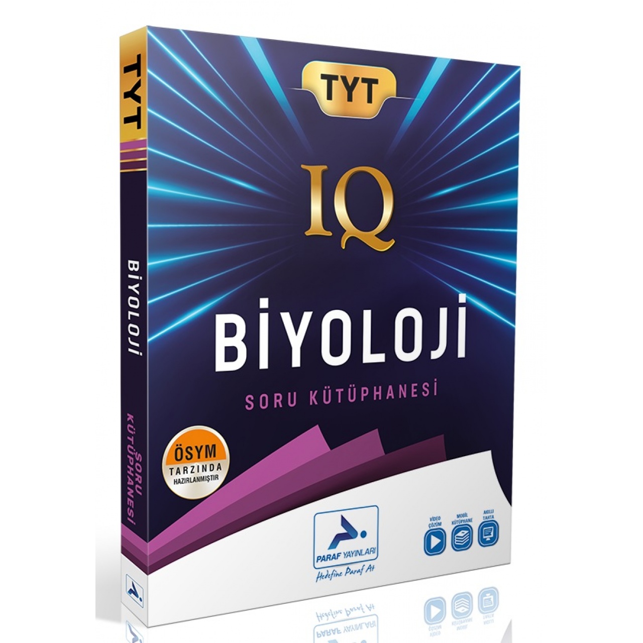 TYT IQ Biyoloji Soru Kütüphanesi Paraf Yayınları