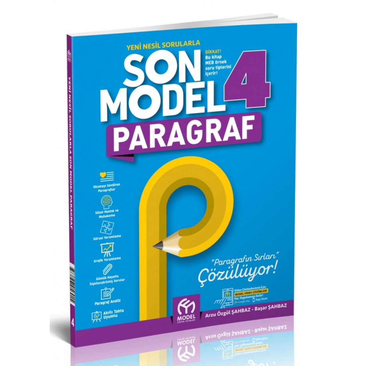 4. Sınıf Son Model Paragraf Soru Bankası Model Eğitim Yayınları