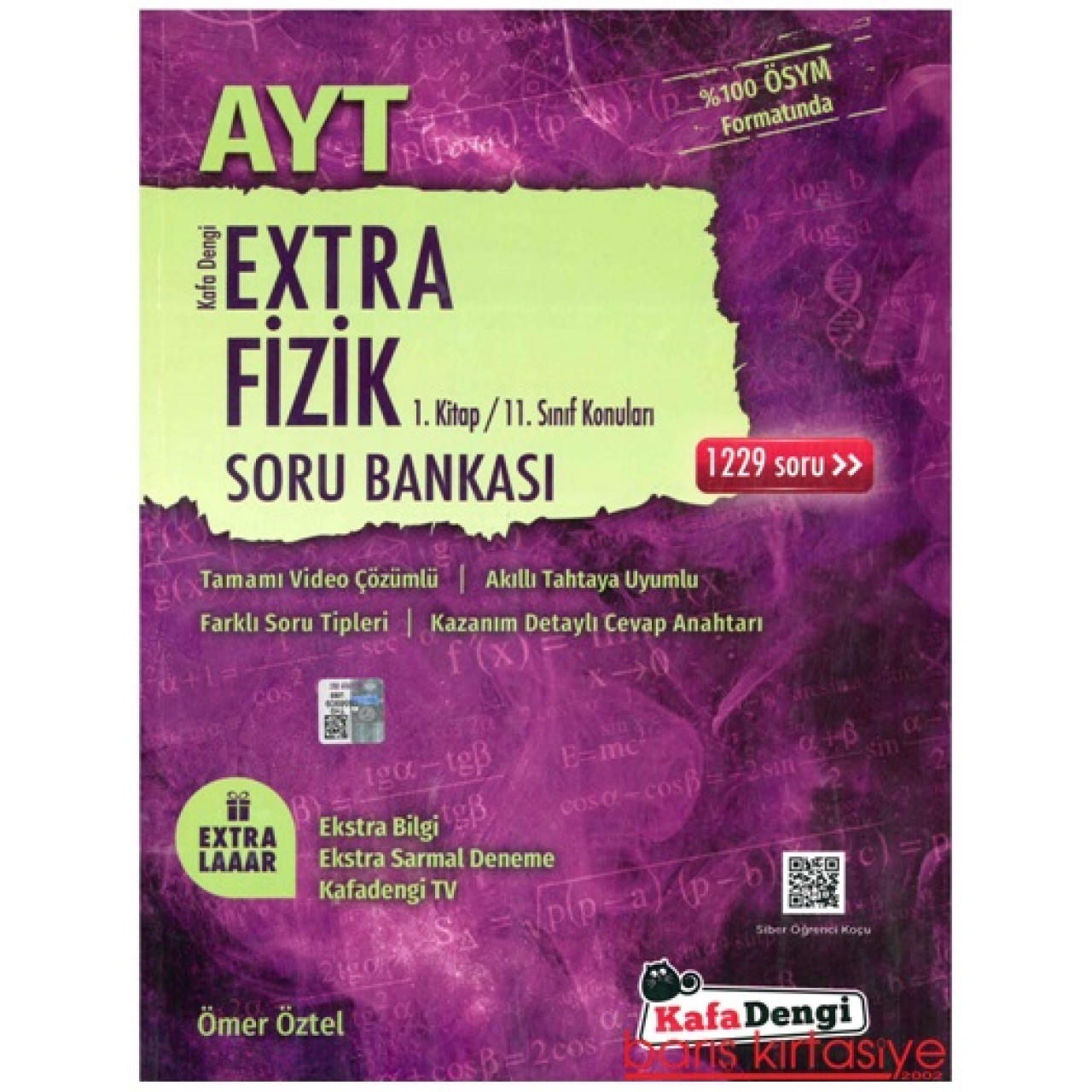 AYT Extra Fizik 1. Kitap Soru Bankası Kafadengi Yayınları 