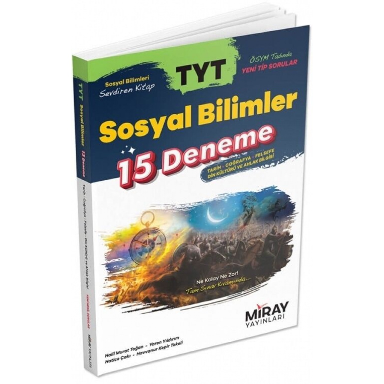 TYT Sosyal Bilimler 15 Deneme Miray Yayınları