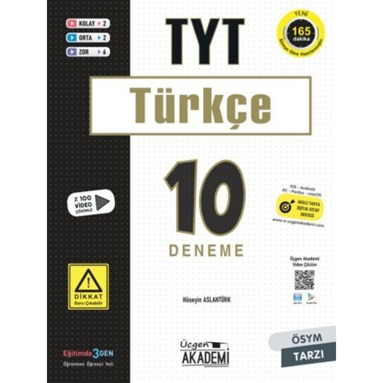 TYT Türkçe 10 Deneme Üçgen Akademi