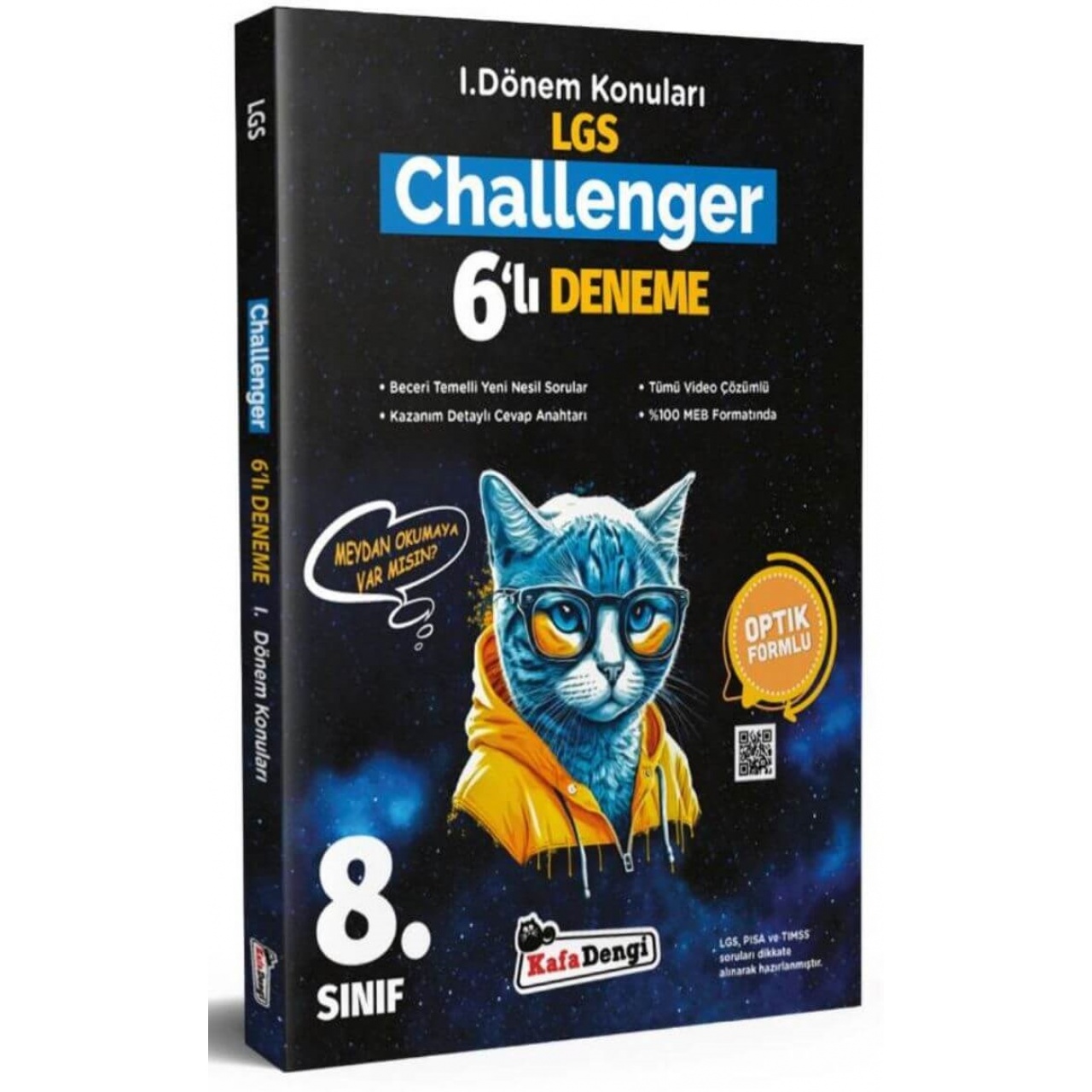 8. Sınıf Challenger İlk Dönem Konuları 6lı Deneme Kafadengi Yayınları