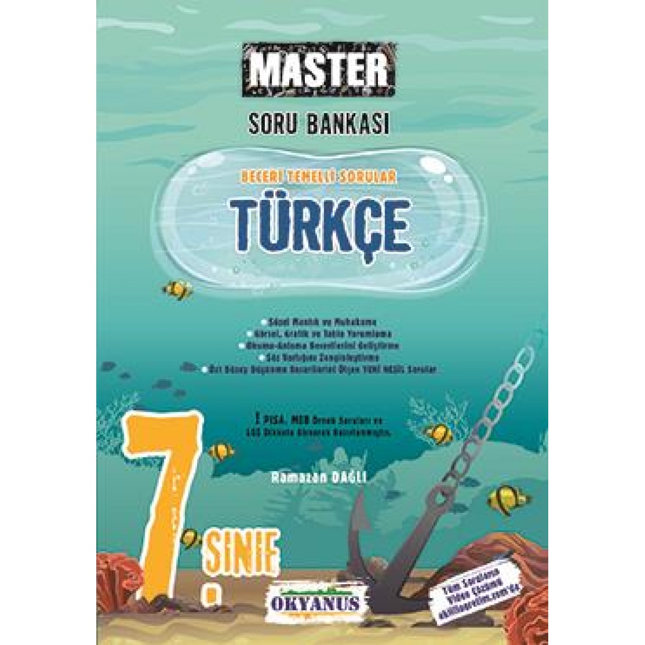 7. Sınıf Master Türkçe Soru Bankası Okyanus Yayınları