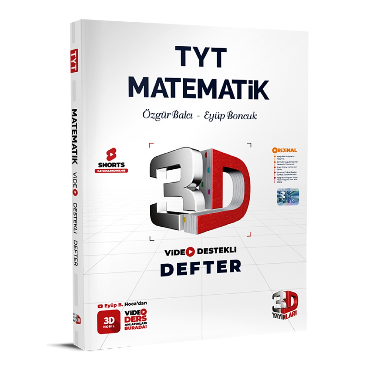 TYT Matematik Video Destekli Defter 3D Yayınları