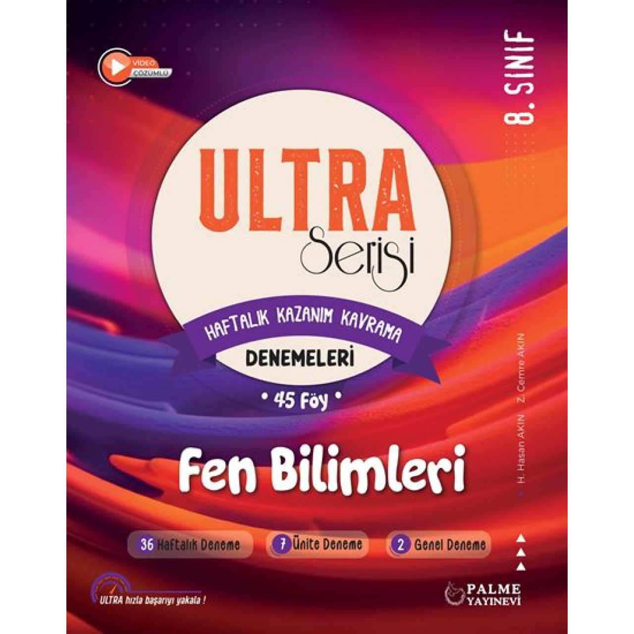 8. Sınıf Ultra Serisi Haftalık Fen Bilimleri Denemeleri Palme Yayınları