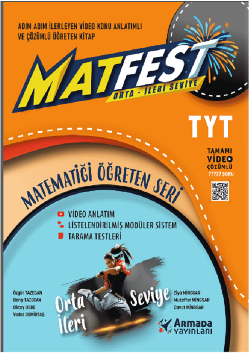 TYT Matfest Orta-İleri Seviye Matematiği Öğreten Seri Armada Yayınları
