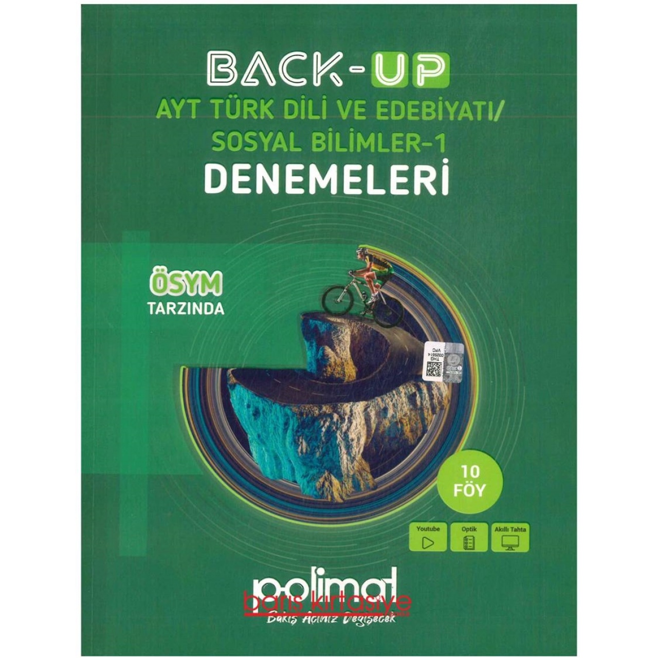 Back-Up AYT Türk Dili ve Edebiyatı / Sosyal Bilimler-1 Denemeleri Polimat Yayınları