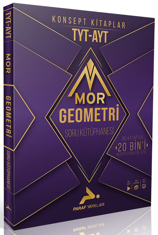 TYT-AYT Mor Geometri Soru Kütüphanesi Paraf Yayınları