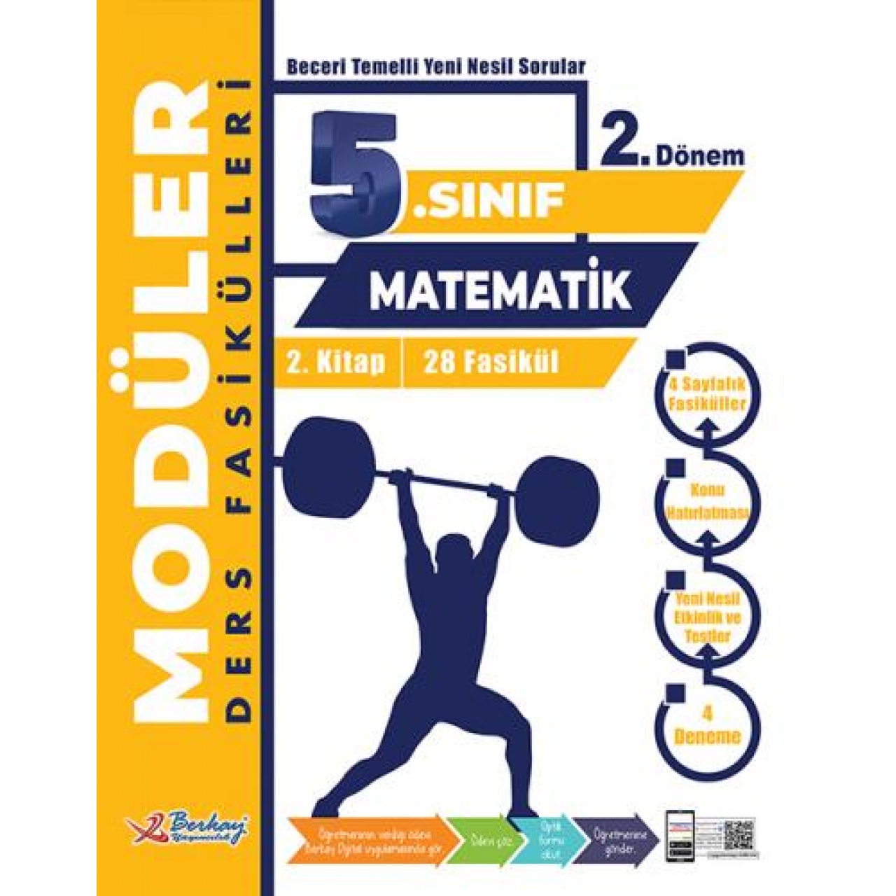 5. Sınıf Matematik Modüler Ders Fasikülleri Berkay Yayıncılık