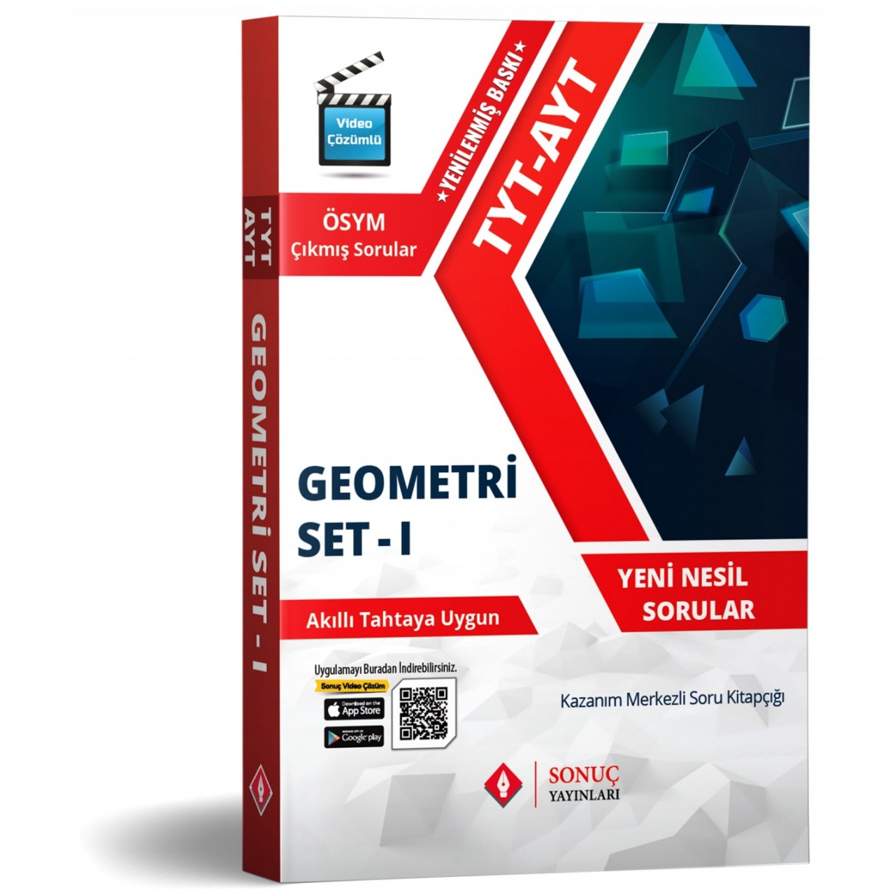 TYT Geometri Set 1 Modüler Set Sonuç Yayınları