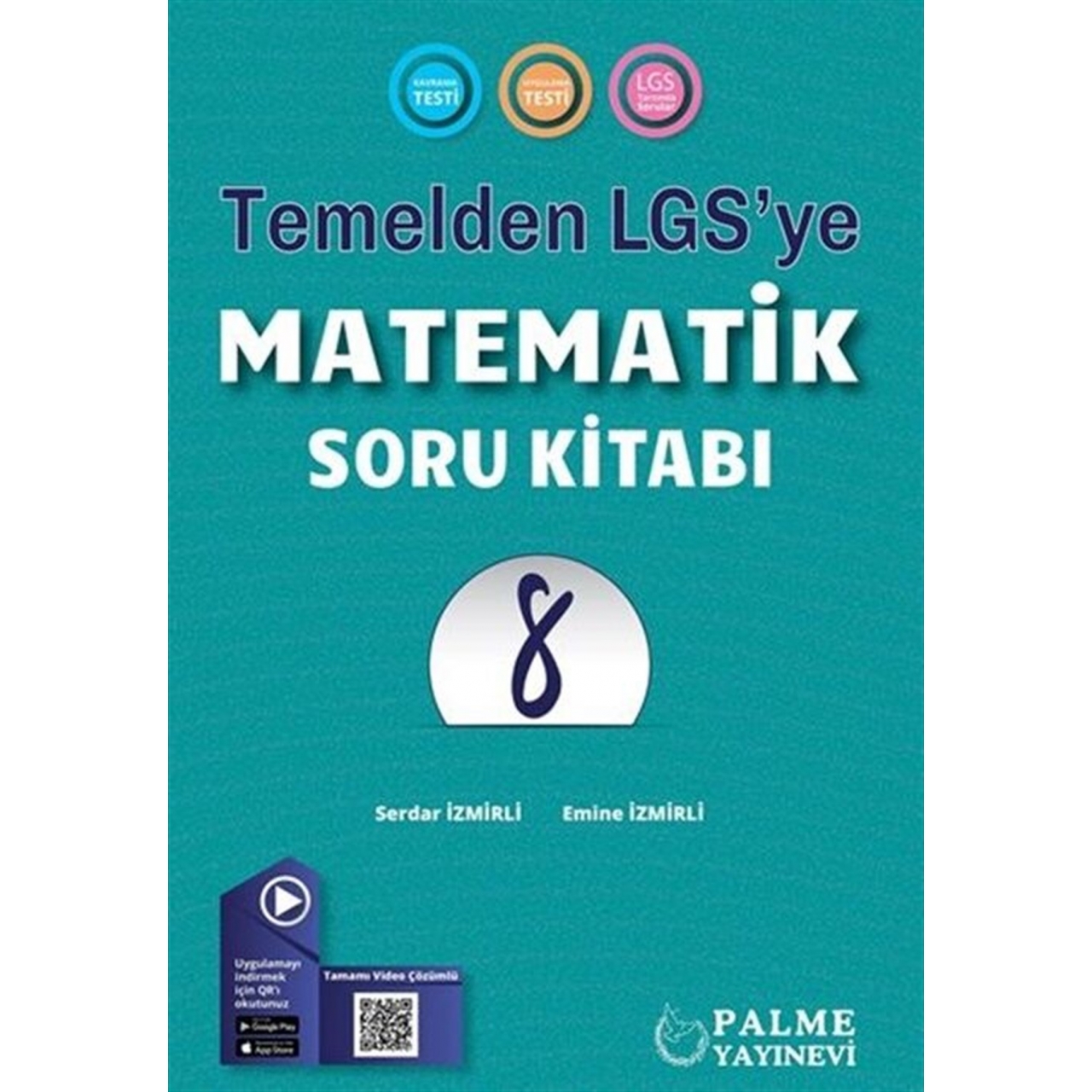 8. Sınıf Temelden LGS'ye Matematik Soru Kitabı Palme Yayınları