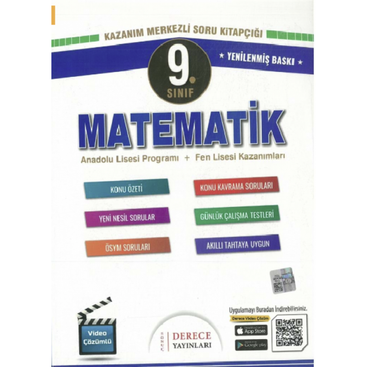 9.sınıf Matematik Modüler Set Derece Yayınları