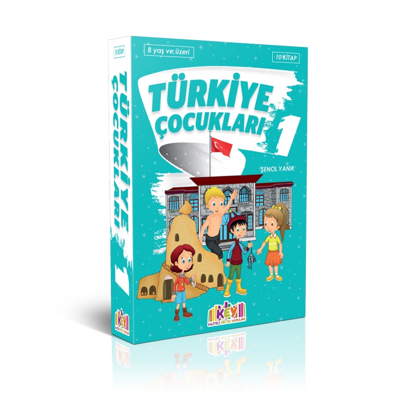 3. ve 4. Sınıf Türkiye Çocukları-1 Hikaye Seti 10 Kitap Kaliteli Eğitim Yayınları