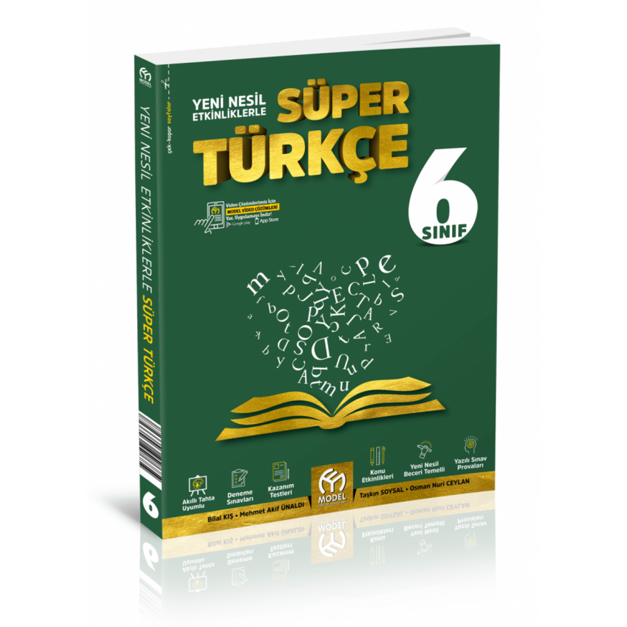 6. Sınıf Yeni Nesil Etkinliklerle Süper Türkçe Model Eğitim Yayınları