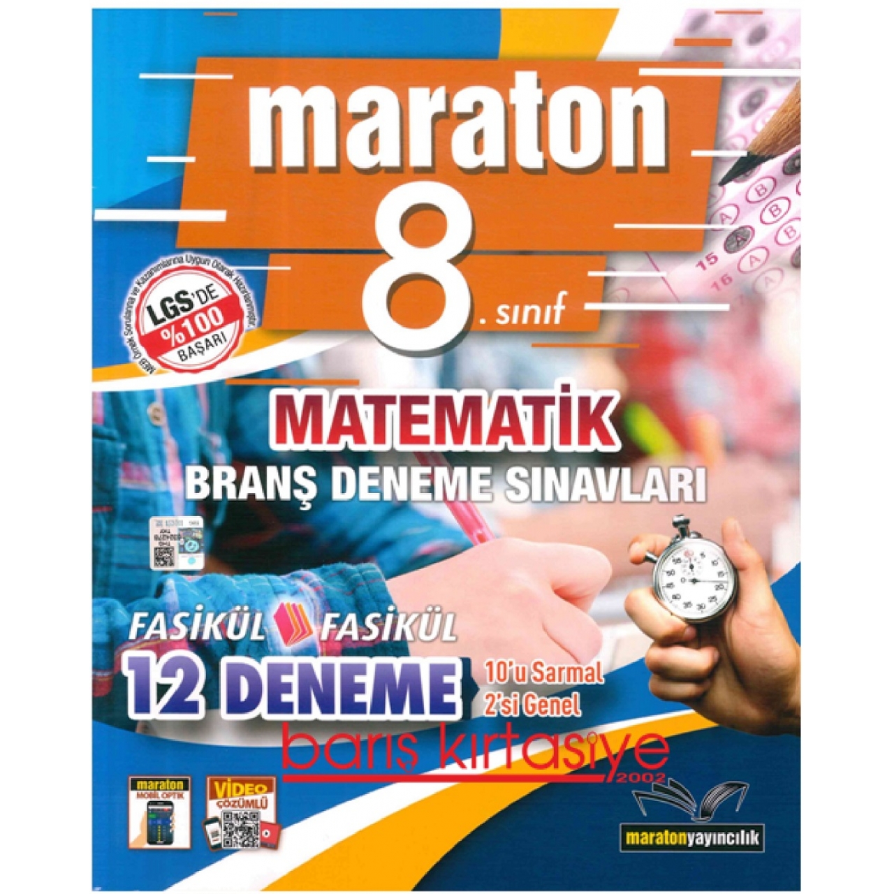 8. Sınıf Matematik Branş Denemeleri Maraton Yayıncılık
