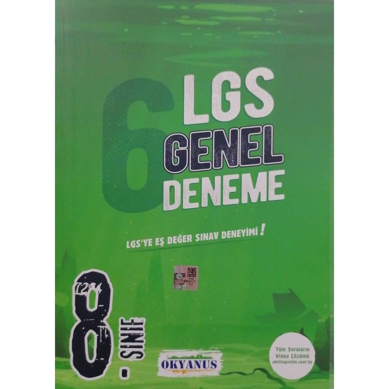8. Sınıf LGS 6'lı Genel Deneme Okyanus Yayınları