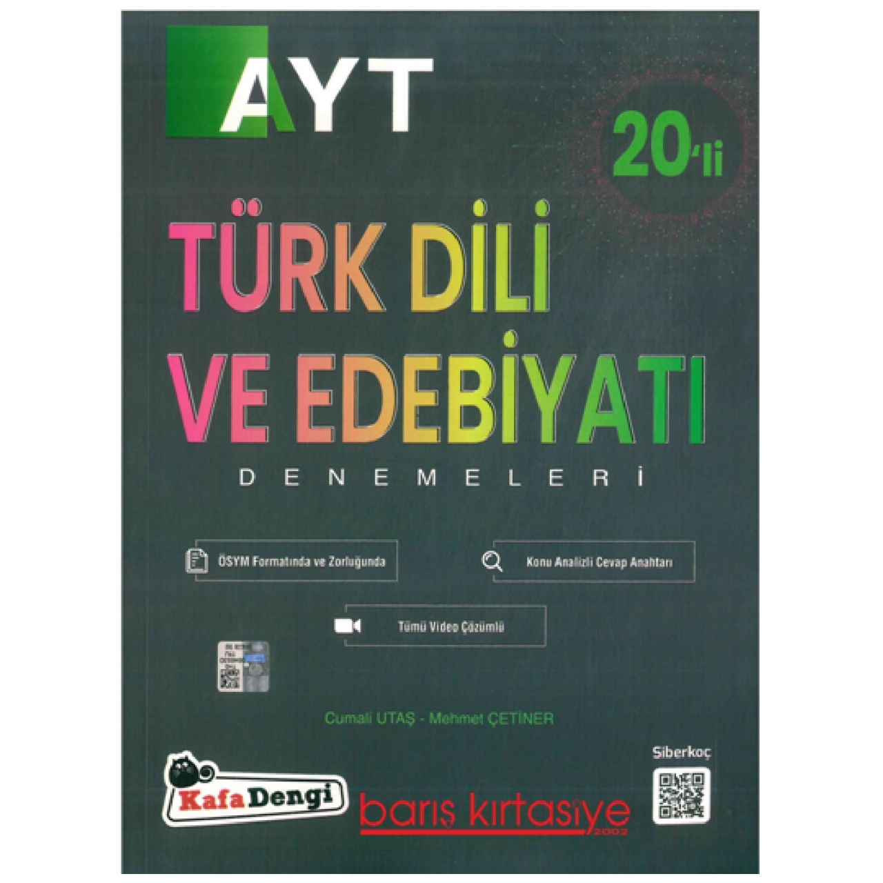 AYT Türk Dili ve Edebiyatı 20'li Branş Deneme Kafadengi Yayınları