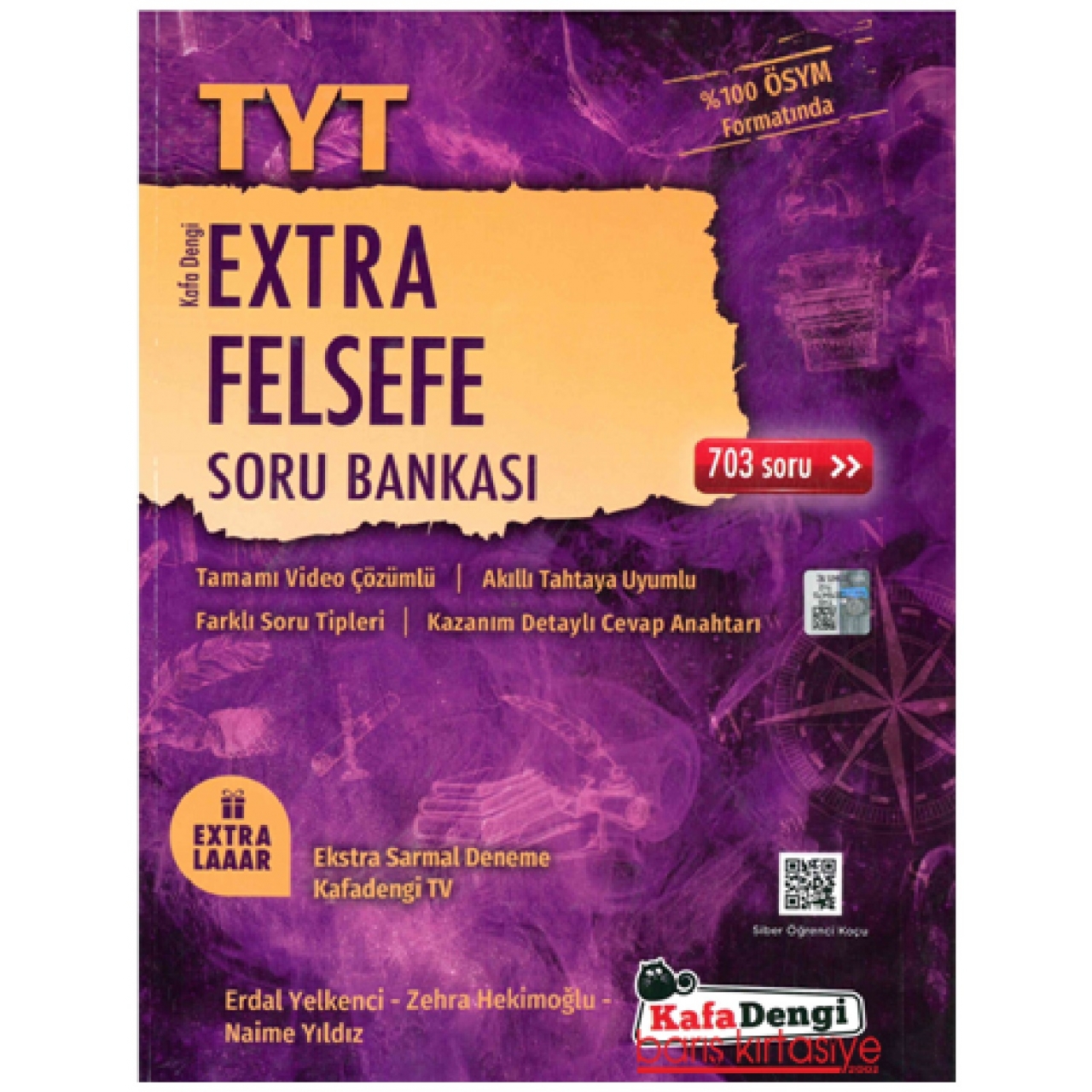 TYT Extra Felsefe Soru Bankası Kafadengi Yayınları 