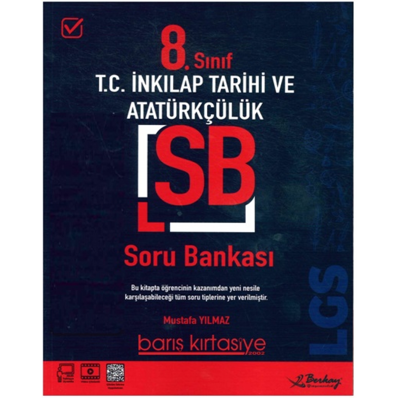 8. Sınıf LGS T.C. İnkılap Tarihi ve Atatürkçülük Soru Bankası Berkay Yayıncılık