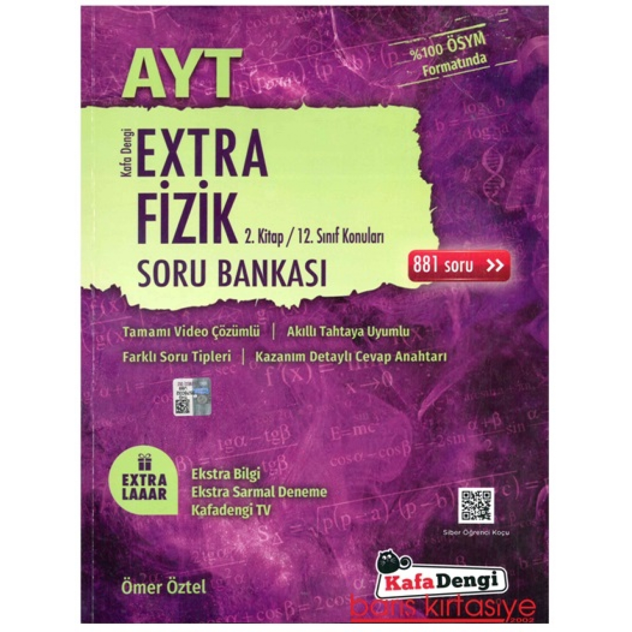 AYT Extra Fizik 2. Kitap Soru Bankası Kafadengi Yayınları 