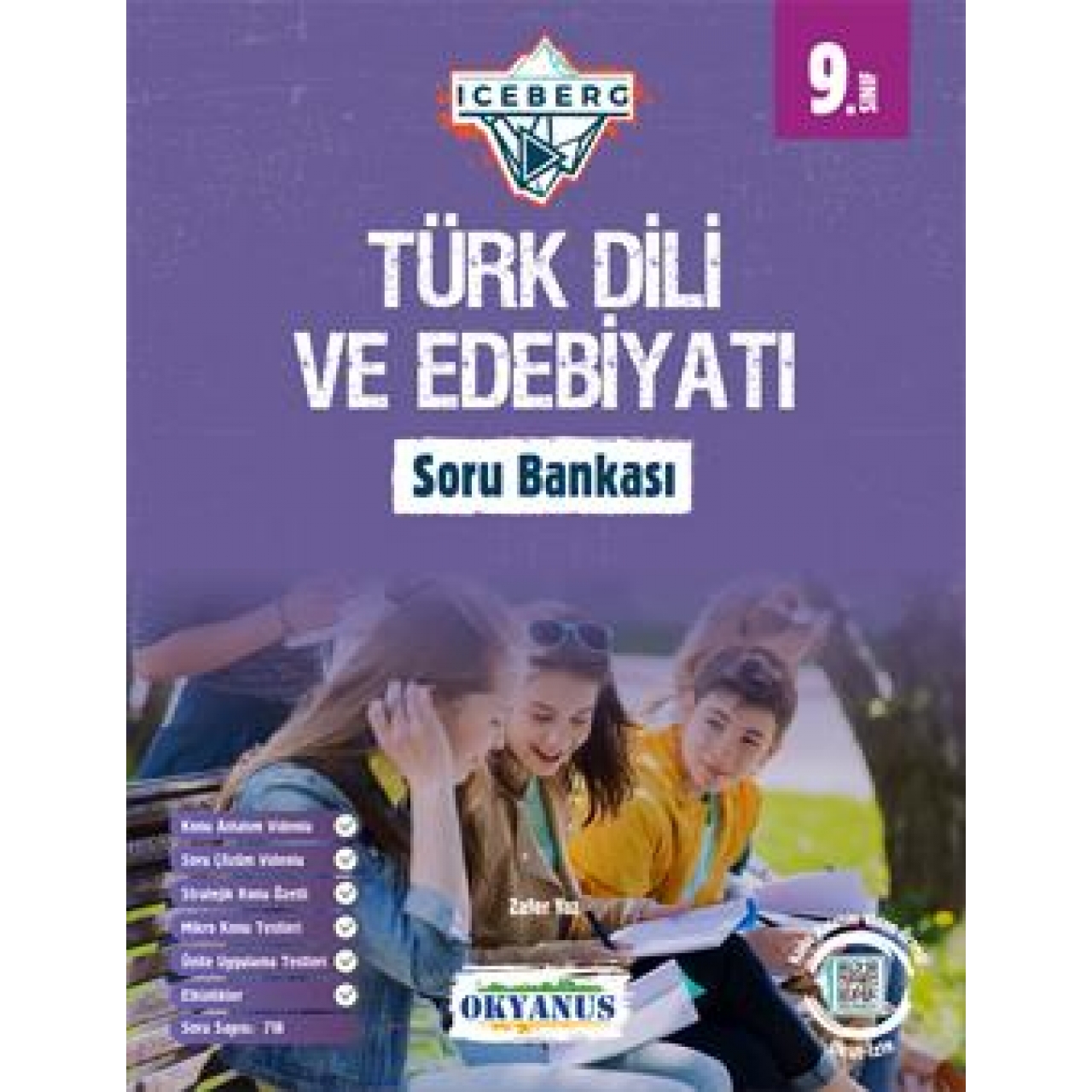 9. Sınıf Iceberg Türk Dili ve Edebiyatı Soru Bankası Okyanus Yayınları