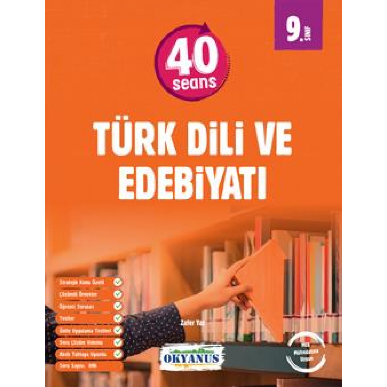 9. Sınıf 40 Seans Türk Dili ve Edebiyatı Okyanus Yayınları