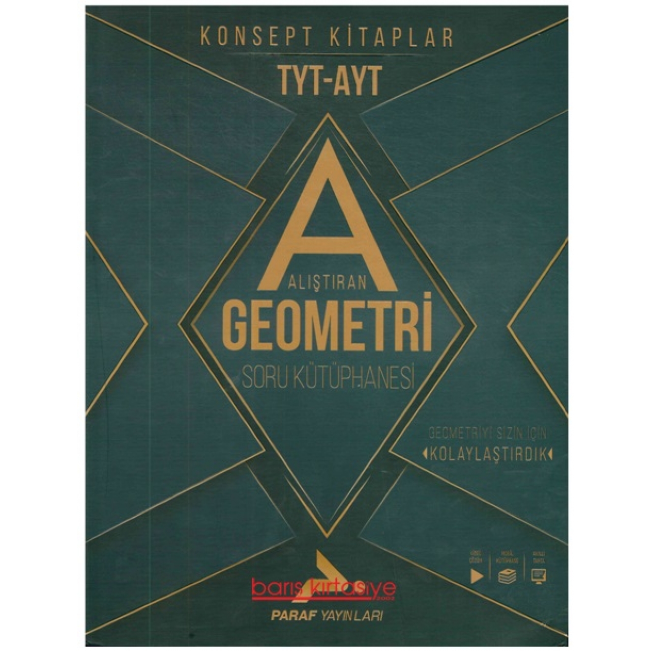 TYT-AYT Alıştıran Geometri Soru Kütüphanesi Paraf Yayınları