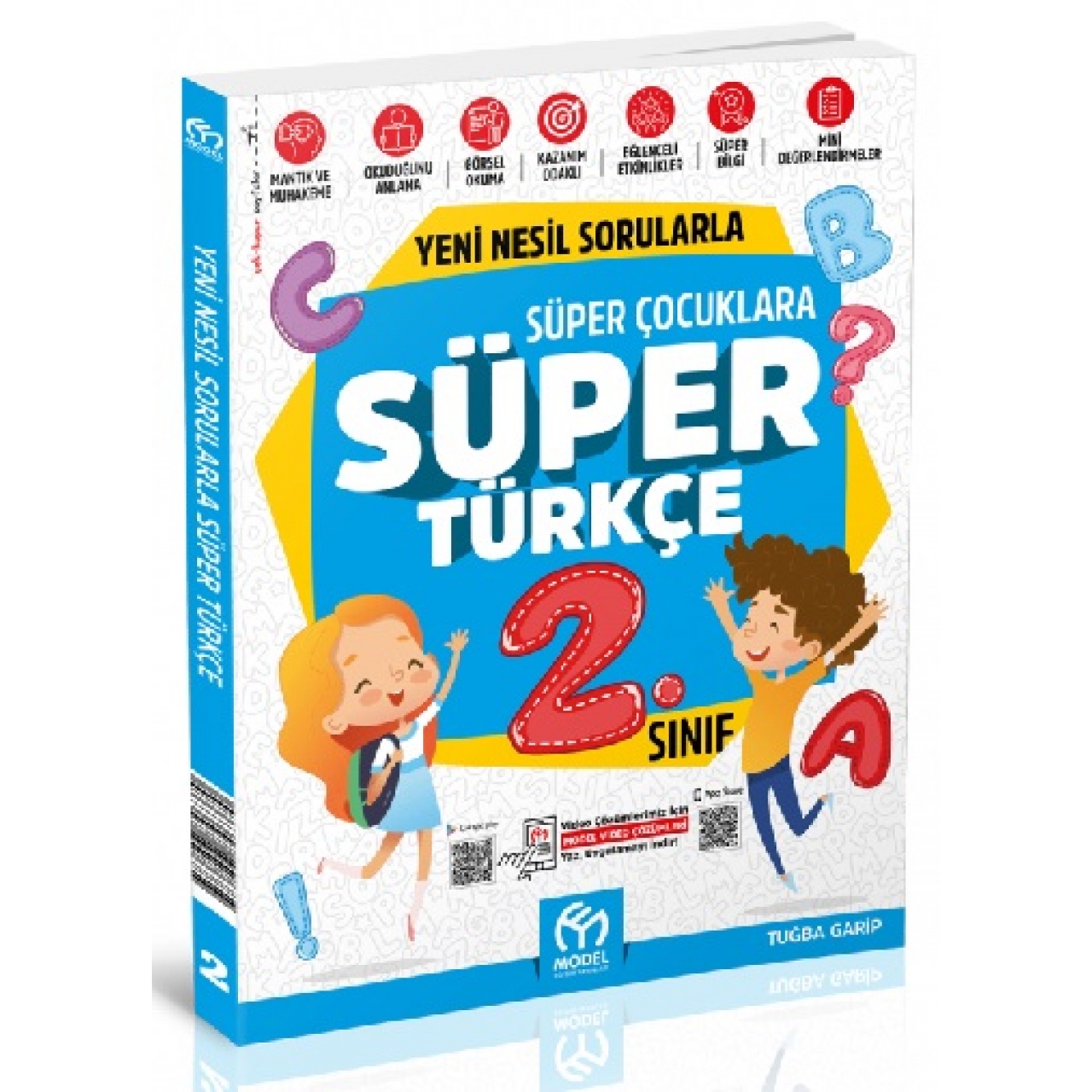 2. Sınıf Yeni Nesil Sorularla Süper Türkçe Model Eğitim