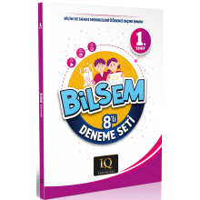 1. Sınıf Bilsem 8li Deneme Seti IQ Yayınları