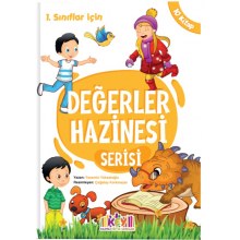 1. Sınıf Değerler Hazinesi Serisi 10 Kitap Kaliteli Eğitim Yayınları