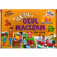 1. Sınıf İlk Yıl Okul Maceram Hikaye Seti 10 Kitap Model Çocuk