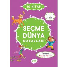 1. Sınıf Seçme Dünya Masalları 10 Kitap Yuva Yayınları
