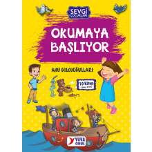 1. Sınıf Sevgi Çocukları Okumaya Başlıyor 10 Kitap Yuva Okul