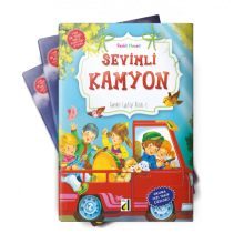 1.Sınıflar İçin Sevimli Taşıtlar Dizisi (8 Kitap) Damla Yayınevi
