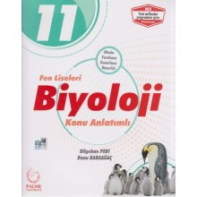 11. Sınıf Fen Liseleri Biyoloji Konu Anlatımlı  Palme Yayınları