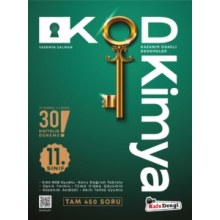 11. Sınıf Kod Kimya Kazanım Odaklı Denemeler Kafadengi Yayınları