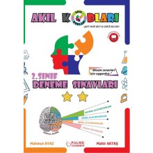 2. Sınıf Akıl Kodları Deneme Sınavları Palme Yayınevi