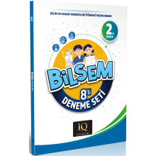 2. Sınıf Bilsem 8li Deneme Seti IQ Yayınları
