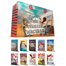 2. ve 3. Sınıf Bir Dinozor Macerası Hikaye Seti 10 Kitap Model Çocuk
