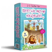 2. ve 3. Sınıf İbretlik Hayvan Hikayeleri (5 Kitap) Damla Yayınevi