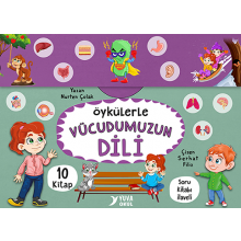 3. ve 4. Sınıf Öykülerle Vücudumuzun Dili Hikaye Seti 10 Kitap Yuva Okul