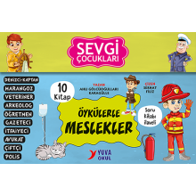3. ve 4. Sınıf Sevgi Çocukları Öykülerle Meslekler Hikaye Seti 10 Kitap Yuva Okul