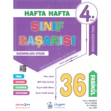 4. Sınıf Hafta Hafta - Sınıf Başarısı - 36 Fasikül Üçgen Yayınları