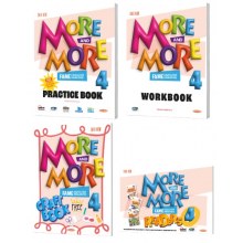 4. Sınıf More & More Practice Book & Workbook Seti Kurmay ELT