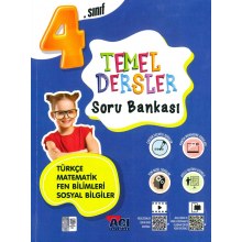 4. Sınıf Temel Dersler Soru Bankası Açı Yayınları