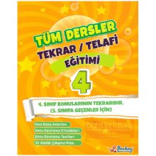 4.Sınıf Tüm Dersler Tekrar/Telafi Eğitimi Berkay Yayıncılık