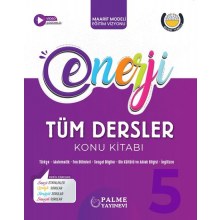 5. Sınıf Enerji Tüm Dersler Konu Kitabı Palme Yayınları