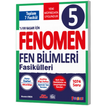 5. Sınıf Fen Bilimleri Fasikülleri Fenomen Okul Yayınları