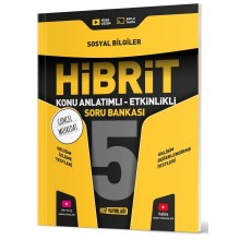 5. Sınıf Hibrit Sosyal Bilgiler Soru Bankası Hız Yayınları